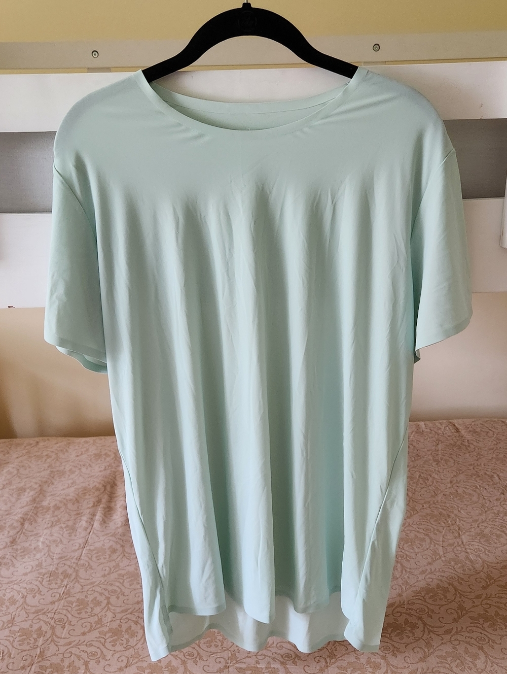 ADAY "Made It T-Shirt" Short Sleeve Made in Portugal Light Seafoam green XL